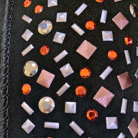 UGG Classic Short Stud II Black Boots - Picture 7 of 9